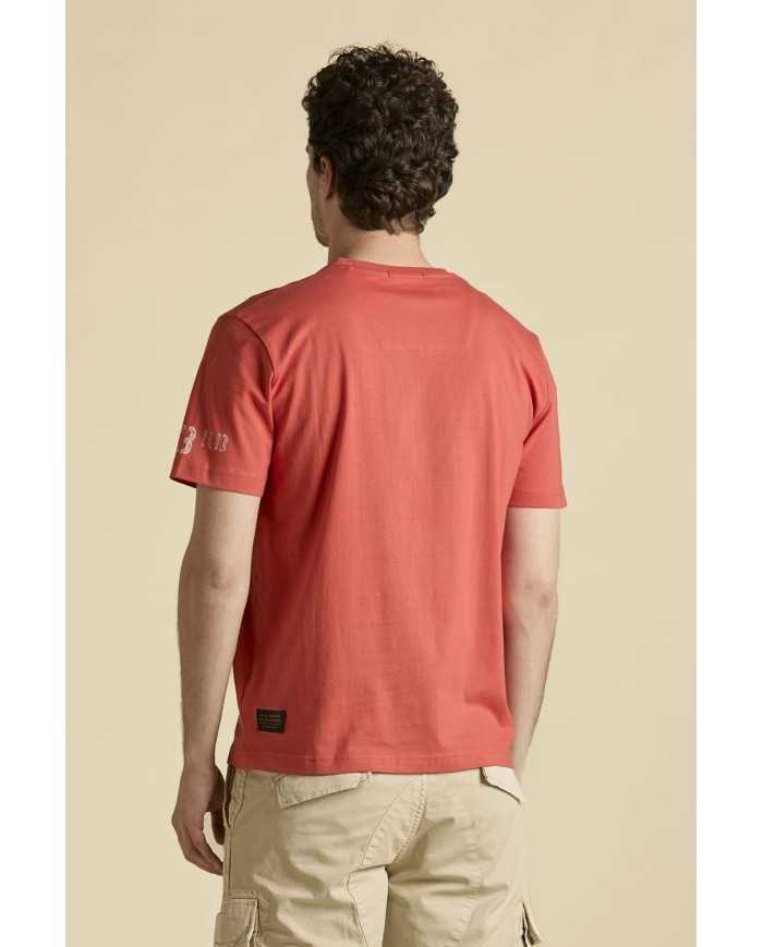 T-shirt basique à manches courtes et col rond