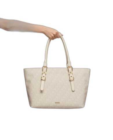 BAG BUCKLES TOUS BEIGE