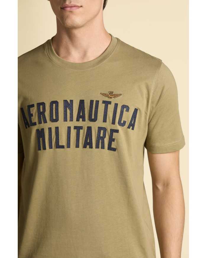 T-shirt à col rond avec logo