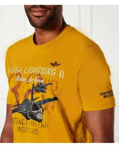 T-shirt coton flammé