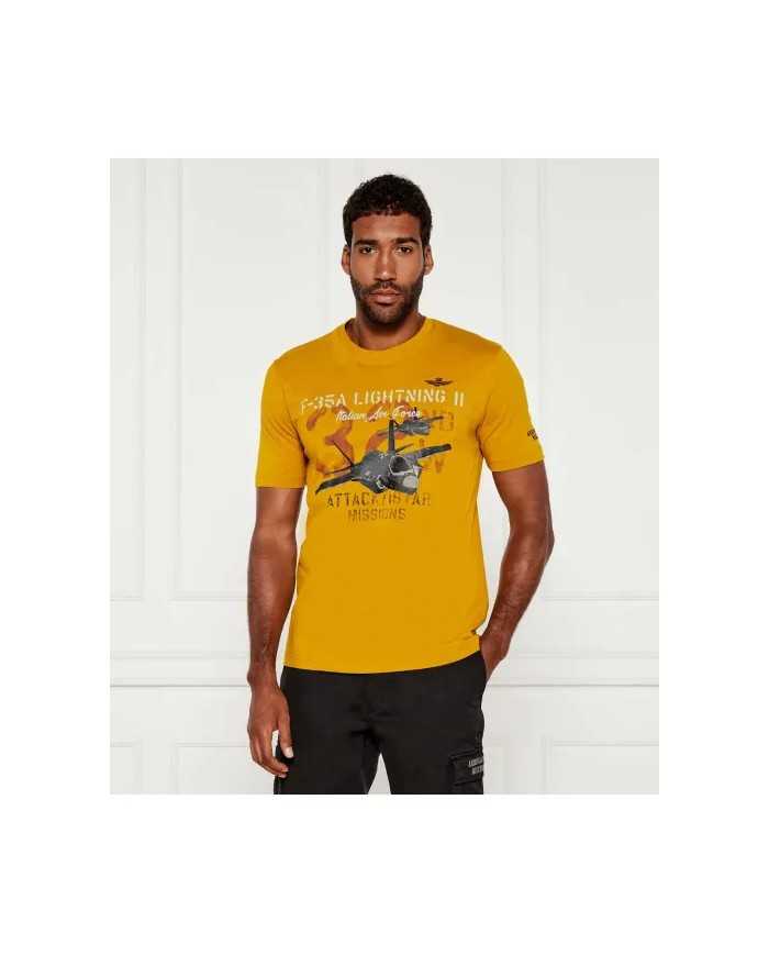 T-shirt coton flammé