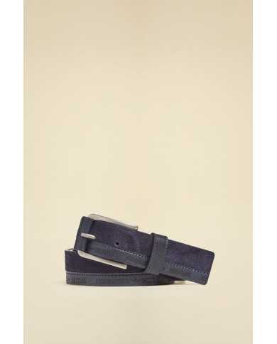 Ceinture en cuir lisse