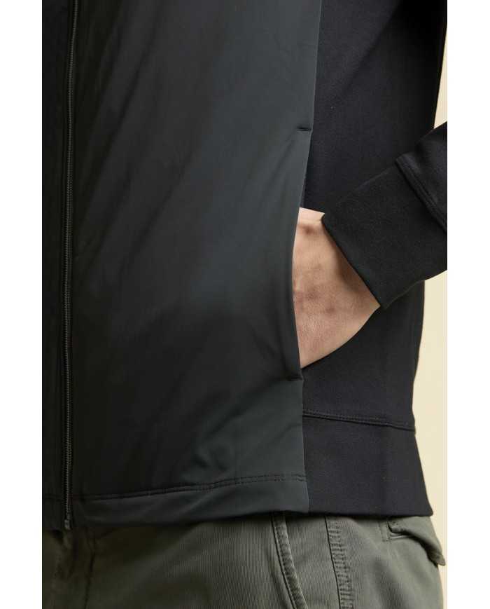 Veste hybride avec capuche