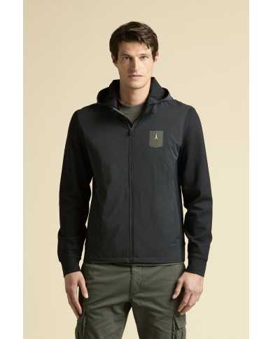 Veste hybride avec capuche