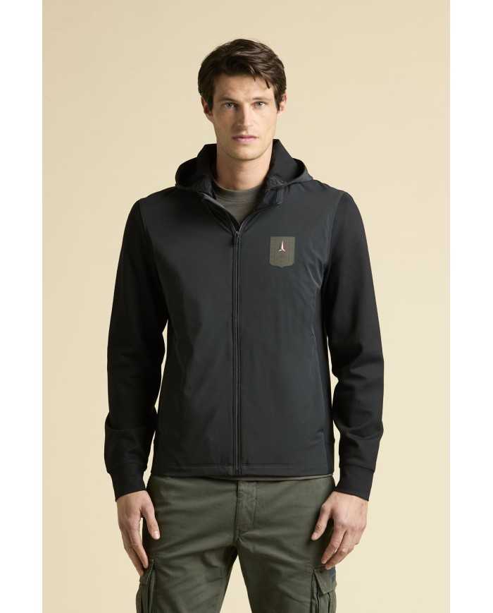 Veste hybride avec capuche