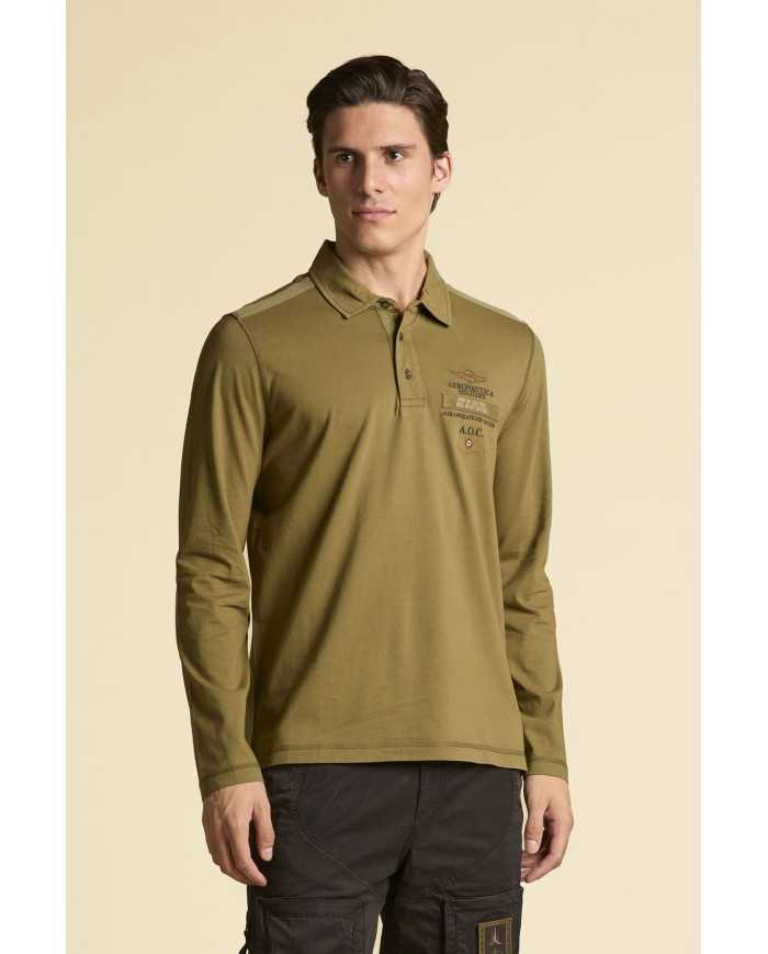 Polo teint en pièce