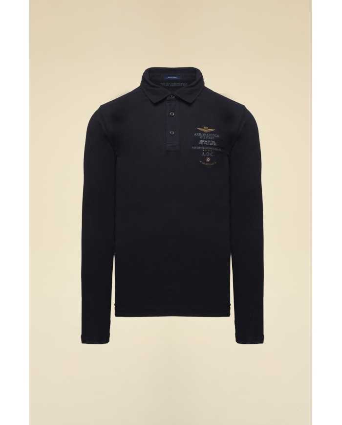 Polo teint en pièce