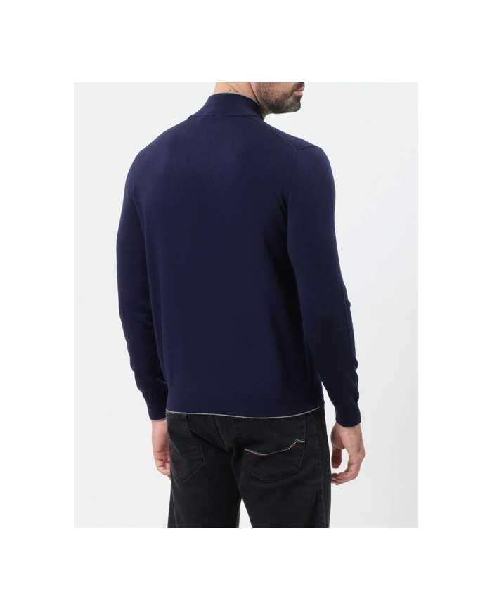 Pull demi-zip