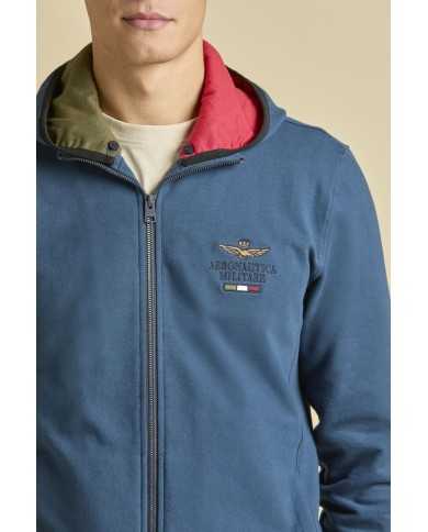 Sweat à capuche amovible