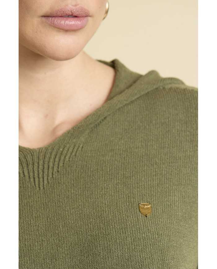 Pull à capuche
