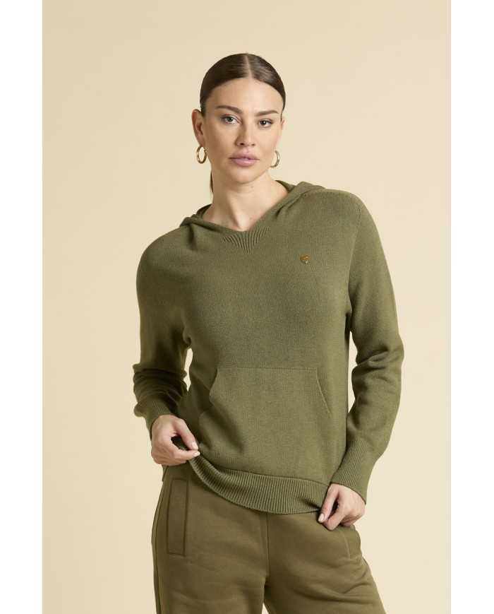Pull à capuche