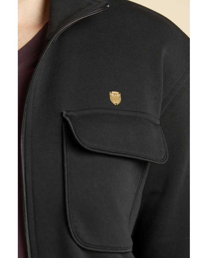 Sweat zippé