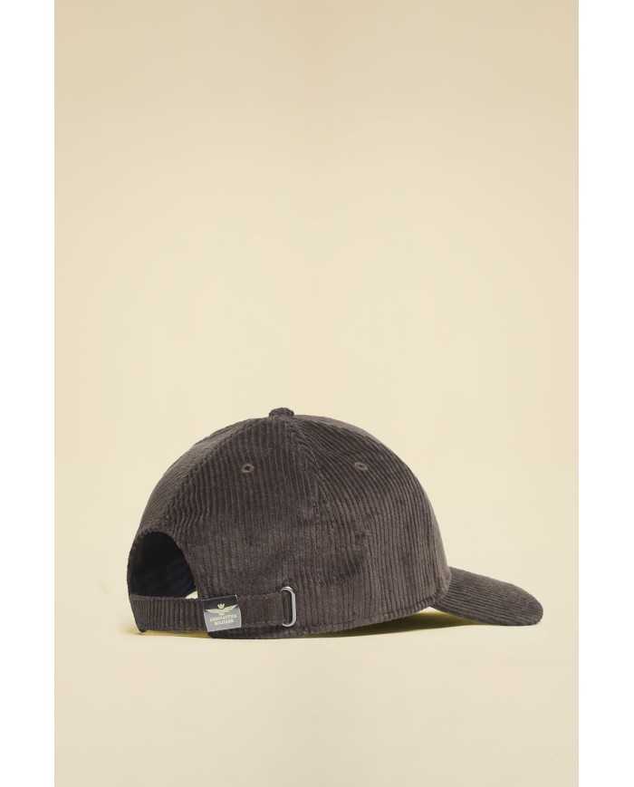 Casquette en velours côtelé