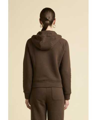 Sweat à capuche à manches raglan