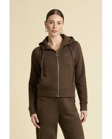 Sweat à capuche à manches raglan