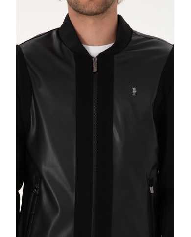 Jacket en cuir US POLO