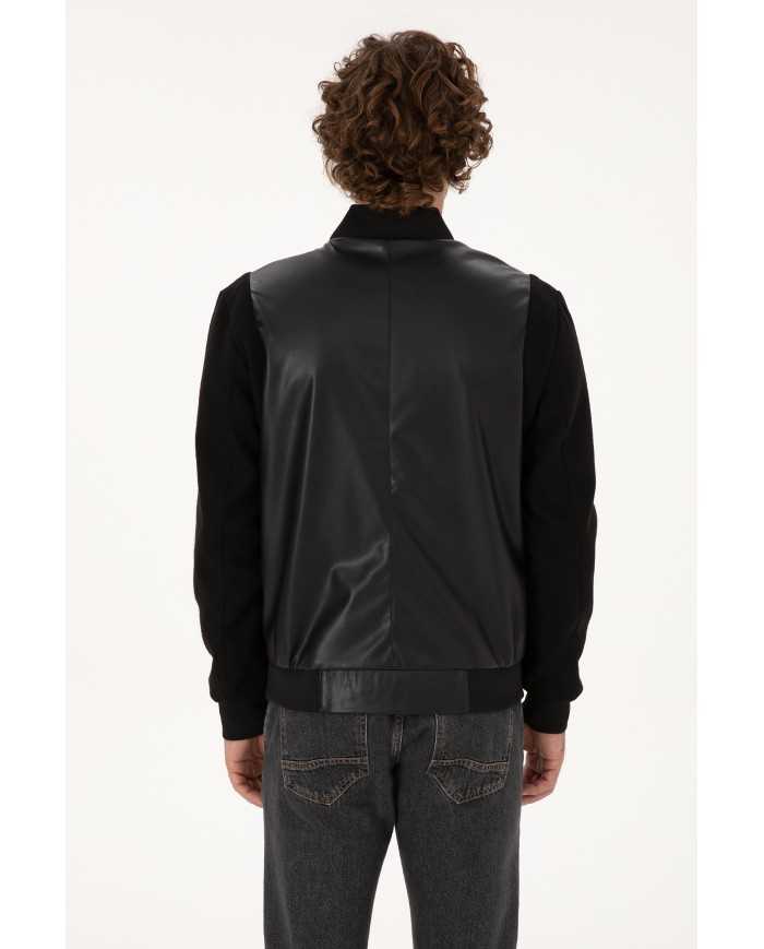 Jacket en cuir US POLO