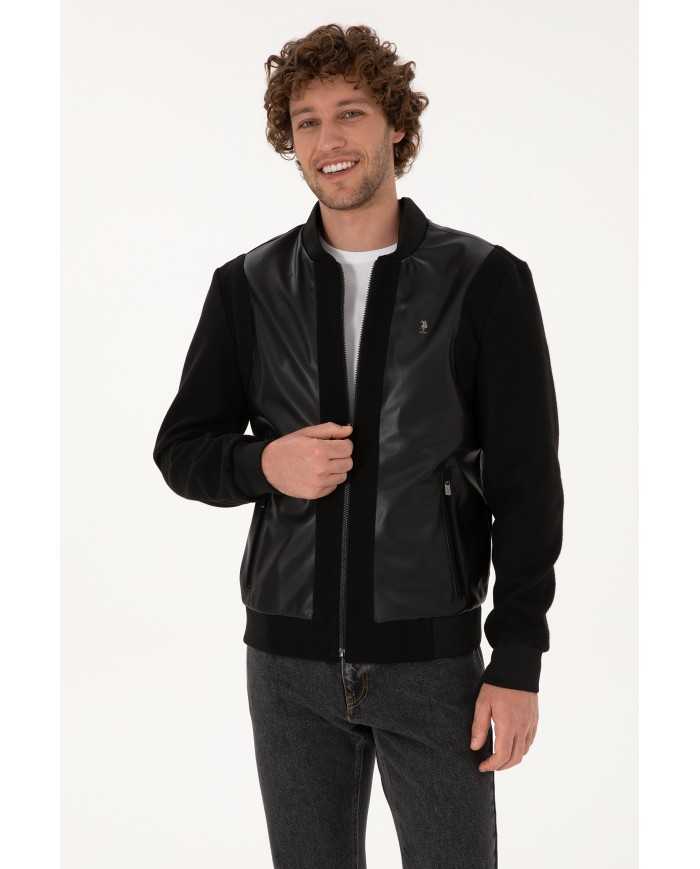 Jacket en cuir US POLO