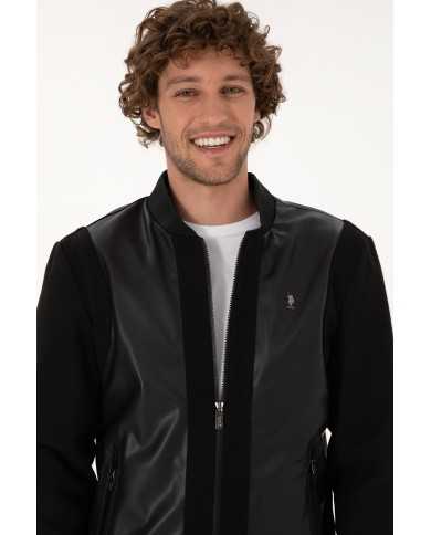 Jacket en cuir US POLO