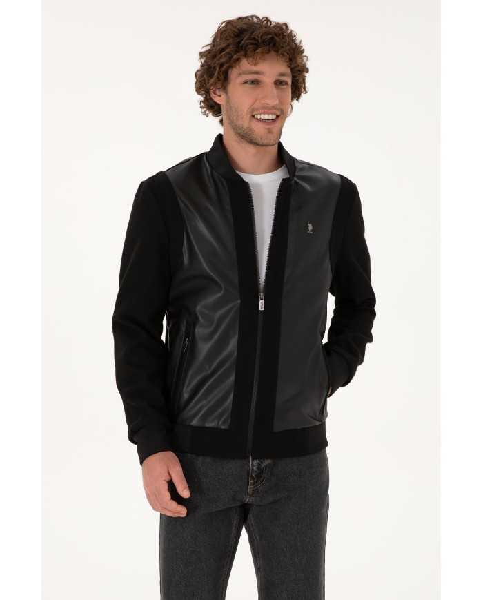 Jacket en cuir US POLO