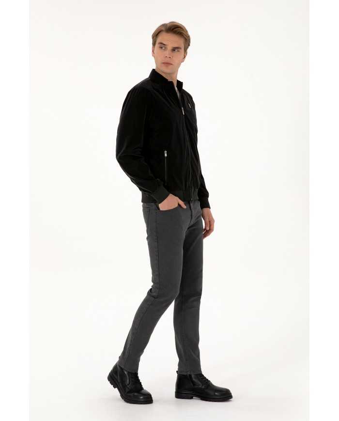 Jacket en cuir US POLO