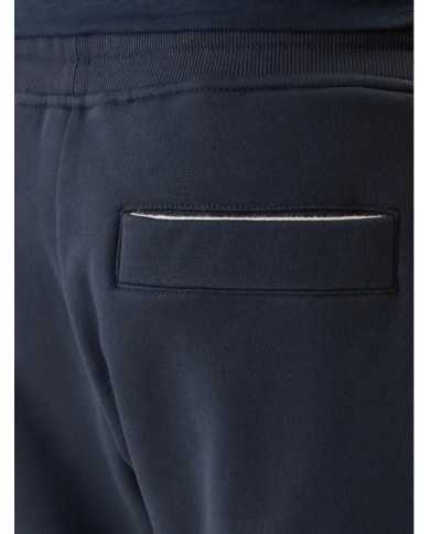 Short sport en molleton avec tricolore