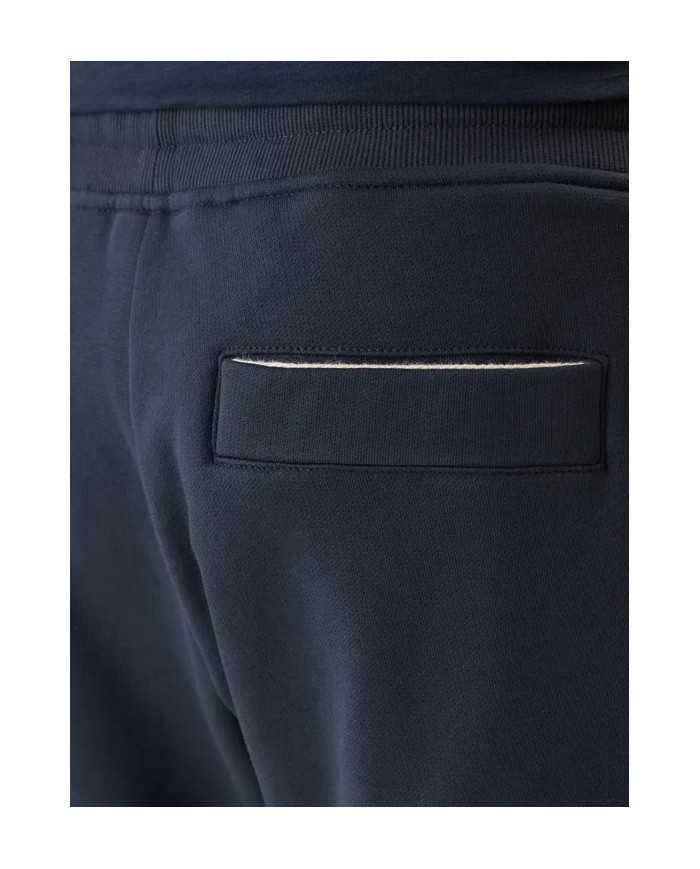 Short sport en molleton avec tricolore