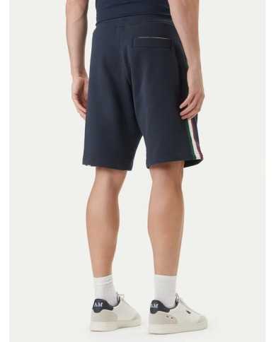 Short sport en molleton avec tricolore