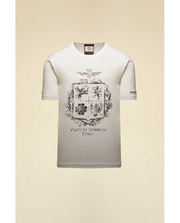 T-shirt en coton avec imprimé Tornado