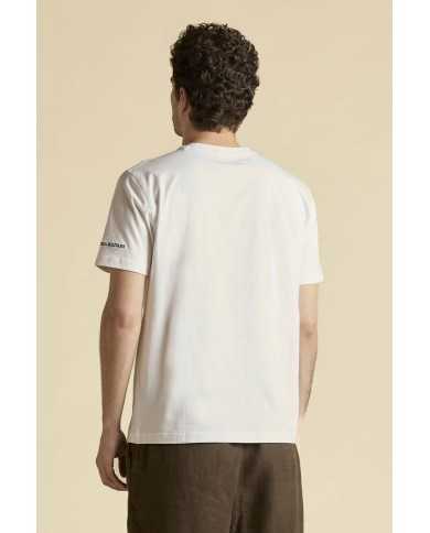 T-shirt en coton avec imprimé Tornado
