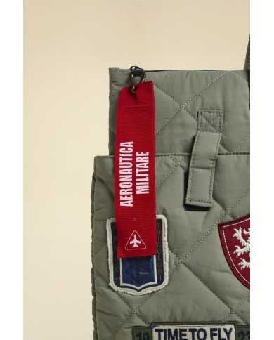 Sac porte-casque matelassé multi-patch