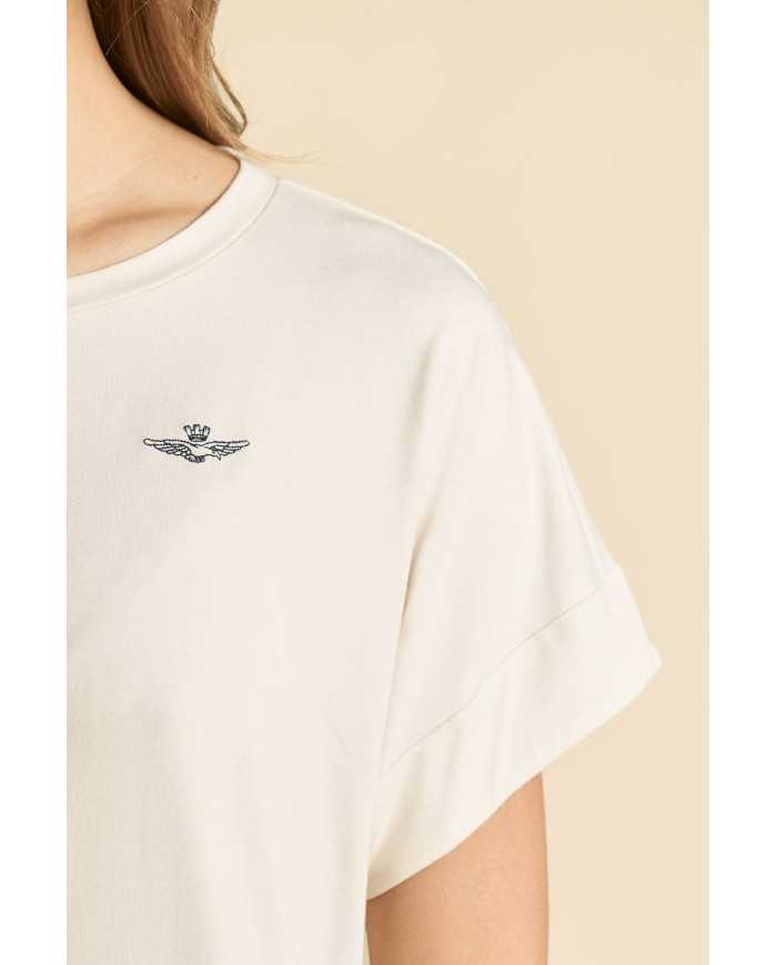 T-shirt à manches courtes avec revers