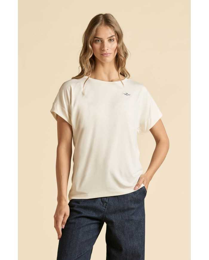 T-shirt à manches courtes avec revers