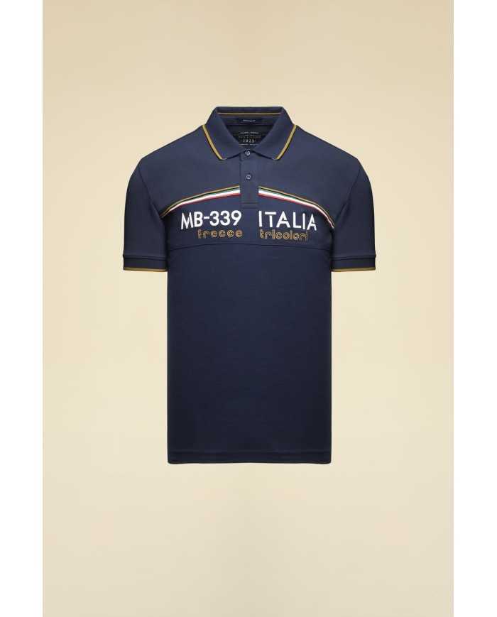 Polo piqué MB-339 Frecce Tricolori