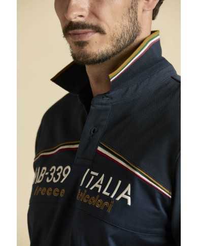 Polo piqué MB-339 Frecce Tricolori