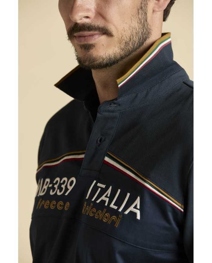 Polo piqué MB-339 Frecce Tricolori