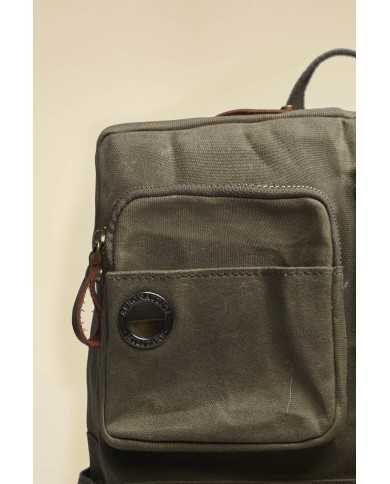 Sac à dos porte-pc en canvas de coton